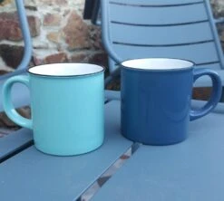 Mug Retro Bleu Canard - 250 Ml - AOC 7 Mug Retro Bleu Canard - 250 Ml - AOC -Café Soldes Boutique 20160717 203829