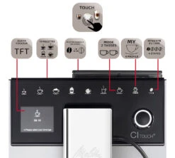 Melitta Caffeo CI-Touch Argent F630-101 Garantie 3 Ans -Café Soldes Boutique 3 melitta caffeo ci touch f630 101