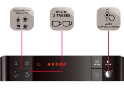 Melitta Caffeo Passione F530-101 Argent Cappuccinator -Café Soldes Boutique 4 melitta caffeo passione f530 101jpg