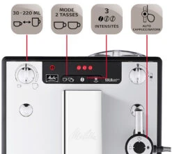 Melitta Caffeo Solo Perfect Milk Argent E 957-103 16 Melitta Caffeo Solo Perfect Milk Argent E 957-103 -Café Soldes Boutique 4 melitta caffeo solo e957 103