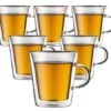 Verres Double Paroi BODUM - Canteen 6x20cl (avec Anse) -Café Soldes Boutique 6 canteen anse 20cl