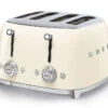 Grille-pain TSF03CREU 4 Tranches Crème - SMEG 1 Grille-pain TSF03CREU 4 Tranches Crème - SMEG -Café Soldes Boutique 74769 tsf03creu