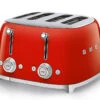 Toaster Smeg TSF03RDEU 4 Tranches Rouge 1 Toaster Smeg TSF03RDEU 4 Tranches Rouge -Café Soldes Boutique 74772 tsf03rdeu