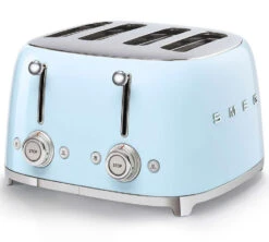 Grille-pain Smeg TSF03PBEU 4 Tranches Bleu Azur