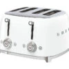 Toaster TSF03WHEU 4 Tranches Blanc - SMEG -Café Soldes Boutique 74787 tsf03wheu