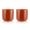 Mugs Isothermes OGO Living En Grès Paprika 20cl X2 -Café Soldes Boutique 7912115
