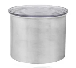 Boîte Conservatrice Inox Argent Avec Vide D'air 250g - Airscape -Café Soldes Boutique airscape3 2