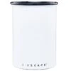 Boite Conservatrice Inox Blanc Mat Avec Vide D'air 500g - Airscape -Café Soldes Boutique airscape500blanc