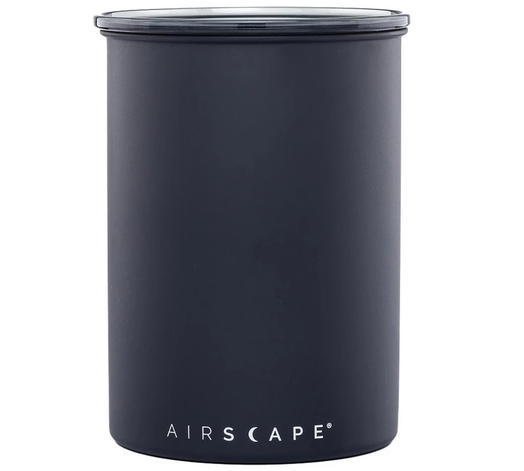 Boîte Conservatrice Inox Noir Mat Vide D'air 500g - Airscape 3 Boîte Conservatrice Inox Noir Mat Vide D'air 500g - Airscape