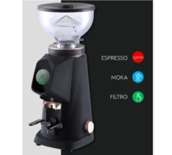 Moulin à Café Fiorenzato AllGround Noir Mat -Café Soldes Boutique allground lights