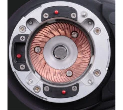 Moulin à Café FIORENZATO AllGround Chrome Effet Miroir Et Noir -Café Soldes Boutique allground meules 1