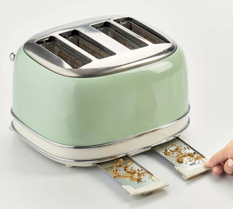 Grille Pain - Vintage 156 4 Fentes Vert- 00C015604AR0 - ARIETE 6 Grille Pain - Vintage 156 4 Fentes Vert- 00C015604AR0 - ARIETE – Image 4