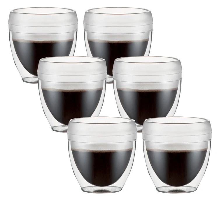 Verres Double Paroi BODUM Pavina Outdoor (plastique) 6x25cl 3 Verres Double Paroi BODUM Pavina Outdoor (plastique) 6x25cl
