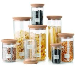 Boîte De Conservation - Yohki Avec Couvercle En Liège 1L - BODUM -Café Soldes Boutique bodumliege 1