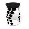 Boîte DOT DOT En Verre Noire 900 Ml - Zak! Designs -Café Soldes Boutique boite dotdot noire