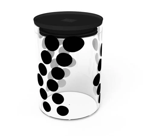Boîte DOT DOT En Verre Noire 900 Ml - Zak! Designs 3 Boîte DOT DOT En Verre Noire 900 Ml - Zak! Designs