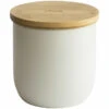 Boîte De Conservation - En Bambou Et Métal Crème 1.2L - PEBBLY 1 Boîte De Conservation - En Bambou Et Métal Crème 1.2L - PEBBLY -Café Soldes Boutique boite caf 12l