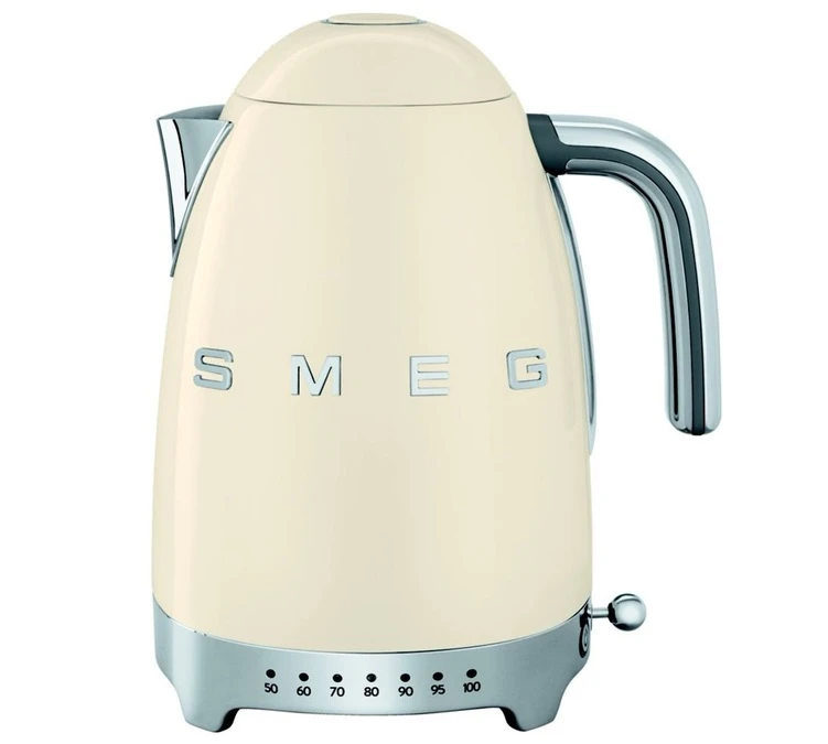 Bouilloire KLF04CREU Température Réglable Crème 1,7 L + Offre Cadeau - SMEG 3 Bouilloire KLF04CREU Température Réglable Crème 1,7 L + Offre Cadeau - SMEG