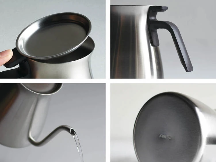 Bouilloire Traditionnelle Pour Over Mirror 90 Cl - KINTO 4 Bouilloire Traditionnelle Pour Over Mirror 90 Cl - KINTO – Image 2