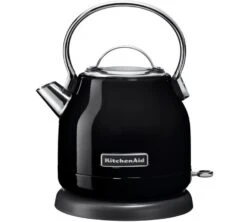 Bouilloire KitchenAid Noire - Onyx - 1.25L + Offre Cadeau