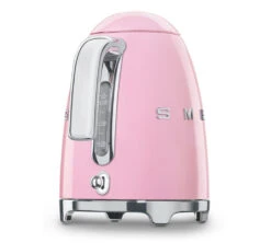 Bouilloire SMEG Rose - KLF04PKEU Température Réglable + Offre Cadeau -Café Soldes Boutique bouilloire rose