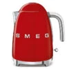 Bouilloire SMEG KLF03RDEU Rouge - 1.7L + Offre Cadeau -Café Soldes Boutique bouilloire smeg rouge klf03rdeu 1