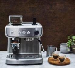 Machine Expresso Avec Broyeur BREVILLE Barista Max VCF126X-01 -Café Soldes Boutique breville baristamax 5