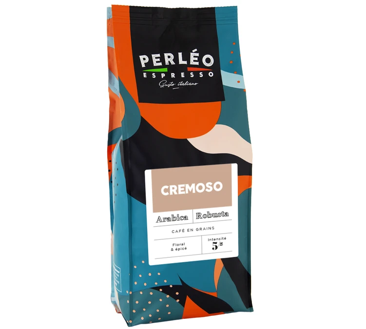 1kg Café En Grain Cremoso- PERLEO ESPRESSO 3 1kg Café En Grain Cremoso- PERLEO ESPRESSO