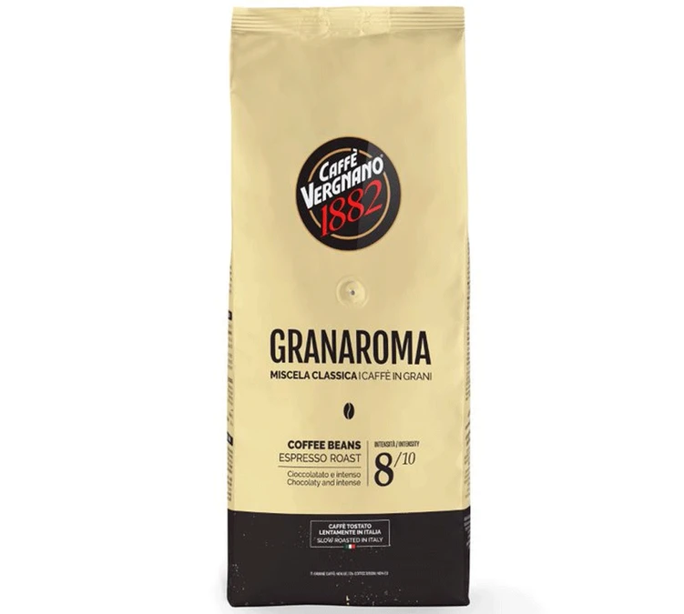 1 Kg Café En Grain Gran Aroma - Caffè Vergnano 3 1 Kg Café En Grain Gran Aroma - Caffè Vergnano