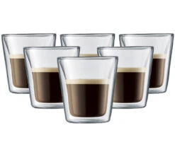 Verres Double Paroi BODUM - Canteen 6x10cl