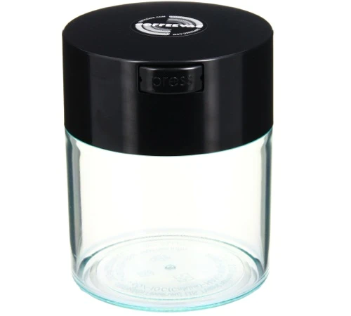 Boite Conservatrice Avec Vide D'air 250gr/0.8L Noire Et Transparente - Coffeevac 4 Boite Conservatrice Avec Vide D'air 250gr/0.8L Noire Et Transparente - Coffeevac – Image 2