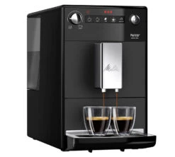 MELITTA Purista® F230-104 Noir Mat Garantie 3 Ans -Café Soldes Boutique expresso broyeur melitta purista noir mat compact