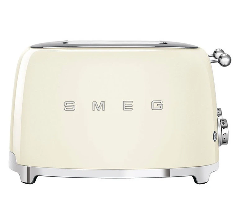 Grille-pain TSF03CREU 4 Tranches Crème - SMEG 4 Grille-pain TSF03CREU 4 Tranches Crème - SMEG – Image 2