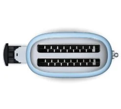 Grille-pain TSF02PBEU 4 Tranches Bleu Azur - SMEG -Café Soldes Boutique gp fente blazur smeg