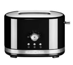 Toaster KitchenAid 5KMT2116EER Noir Onyx 2 Fentes -Café Soldes Boutique gp noir kitch