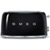 Grille-pain TSF02BLEU 4 Tranches Noir - SMEG -Café Soldes Boutique gp noir smeg