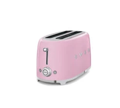 Grille-pain Smeg TSF02PKEU 4 Tranches - Rose -Café Soldes Boutique gp smeg rose