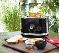 Toaster KitchenAid 5KMT2116EER Noir Onyx 2 Fentes -Café Soldes Boutique gpamb noir