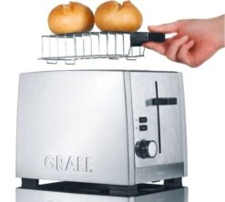 Toaster Graef TO80EU 2 Fentes Inox -Café Soldes Boutique graef to80 2