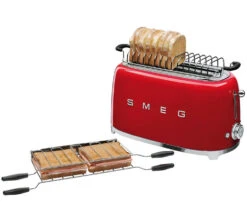 Deux Pinces SMEG Pour Grille-pain 4 Tranches Années 50 -Café Soldes Boutique grille amb 2