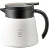 Carafe Isotherme V60 55 Cl Inox Double Paroi - Blanche - HARIO -Café Soldes Boutique hariov601 1