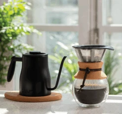 Bouilloire Traditionnelle Gooseneck - Inox Cuivré à Long Bec - 1L - BODUM -Café Soldes Boutique image secondaire 89622 3.0 1