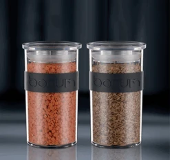 4 Bocaux Noirs - Conservation PC PRESSO - 25 Cl -BODUM -Café Soldes Boutique image secondaire boite 3.0