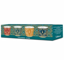 4 Tasses Déco Glamour - 33 Cl - BIALETTI -Café Soldes Boutique image secondaire tasses