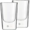2 Verres Hot'n Cool Barista 15cl - JENAER GLAS -Café Soldes Boutique jeaner glass tasse verre double paroi m