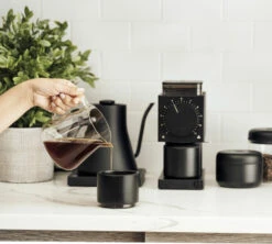 Tasse à Cappuccino - Monty Milk Art Blanc Mat 19 Cl - FELLOW -Café Soldes Boutique lifestyle6 1