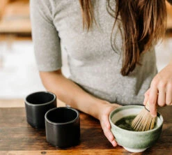 Tasse à Cappuccino - Monty Milk Art Blanc Mat 19 Cl - FELLOW -Café Soldes Boutique lifestyle7 1