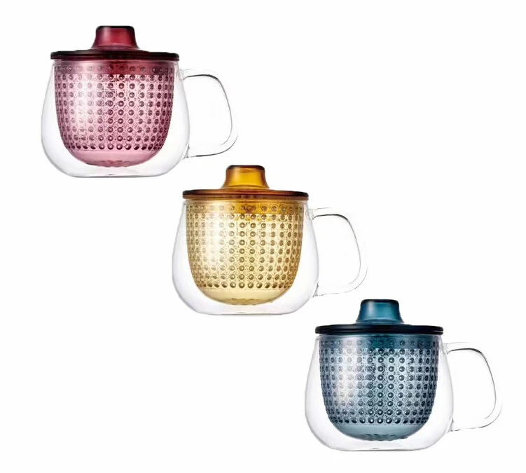 Lot De 3 Mugs Unimug + Infuseur à Thé Rouge/jaune/bleu- 35cl - KINTO 3 Lot De 3 Mugs Unimug + Infuseur à Thé Rouge/jaune/bleu- 35cl - KINTO