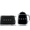 Set Petit-Déjeuner Grille-Pain TSF01BLEU Et Bouilloire KLF05BLEU Noir - SMEG -Café Soldes Boutique lot de 2 smeg 1