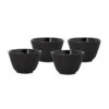 Lot De 4 Tasses En Fonte Noire 12cl - The Kitchenette -Café Soldes Boutique lot de 4 tasses viva scandinavia